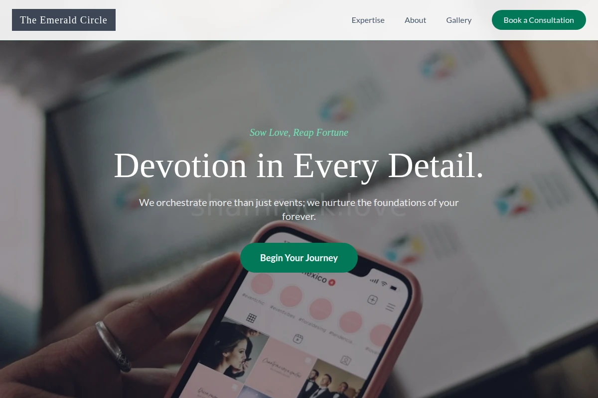 Devotion Wedding Planner